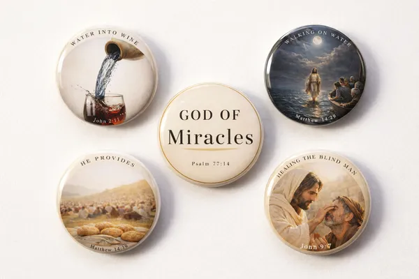 Gospel_Threads_Jesus_Miracles_Fridge_Magnet_Set_Pack_of_5_|_Christian_Scripture_Metal_Magnets_India_|_Faith_Miracle_Story_Return_Gift_for_Churches_Sunday_Schools_&_Homes