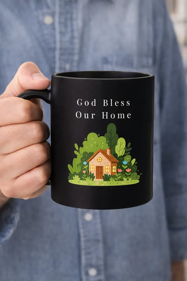 Gospel_Threads_God_Bless_Our_Home_Black_Ceramic_Coffee_Mug_|_Christian_Home_Blessing_Scripture_Mug_India_|_Faith_Housewarming_Gift_for_Christian_Families