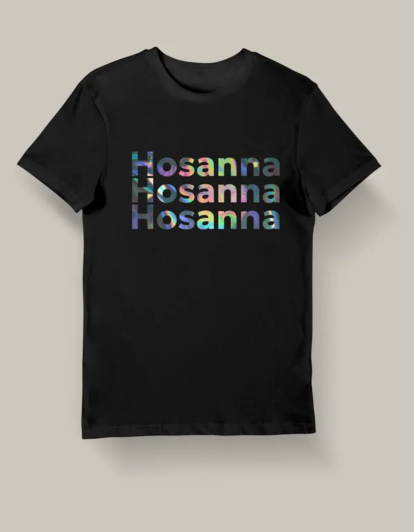 Gospel_Threads_Black_Cotton_Hosanna_Scripture_T-Shirt_For_Men_&_Women_|_Palm_Sunday_Christian_Worship_Tee_India_|_Printed_Front_&_Back_Praise_Apparel_for_Church_Easter_&_Youth_Events