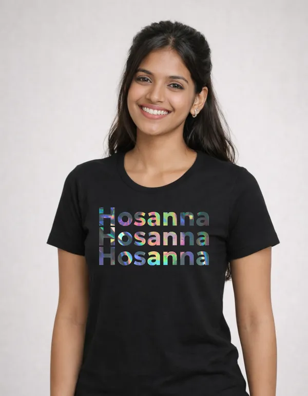 Gospel_Threads_Black_Cotton_Hosanna_Scripture_T-Shirt_For_Men_&_Women_|_Palm_Sunday_Christian_Worship_Tee_India_|_Printed_Front_&_Back_Praise_Apparel_for_Church_Easter_&_Youth_Events