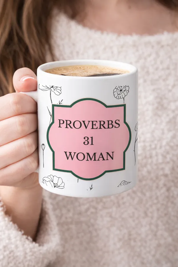 Gospel_Threads_Proverbs_31_Woman_Ceramic_Mini_Mug_|_Christian_Gift_for_Women_India_|_Scripture_Coffee_Mug