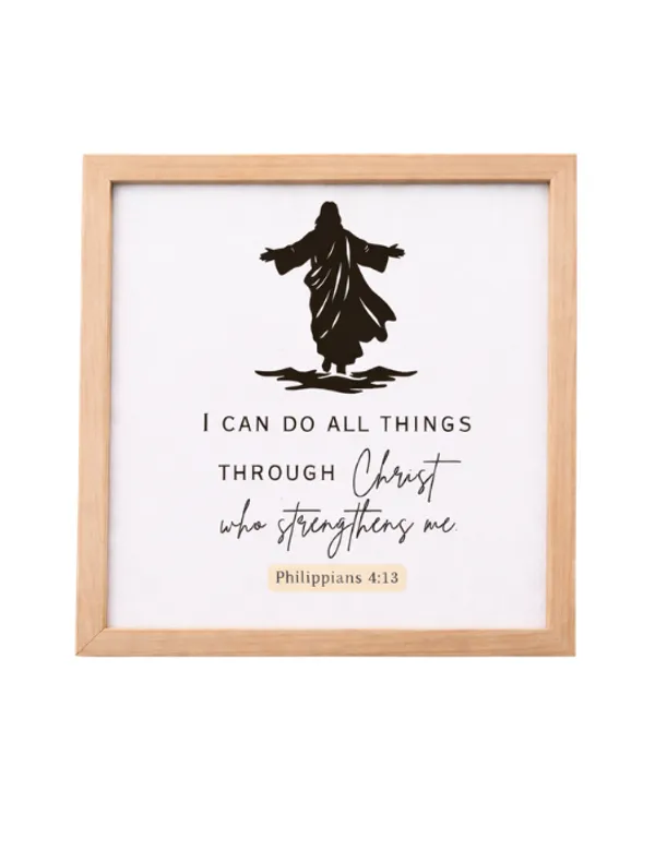 Gospel_Threads_I_Can_Do_All_Things_Through_Christ_Wooden_Desk_Frame_|_Philippians_4:13_Christian_Desk_Decor_India_|_Faith_Strength_Motivational_Gift