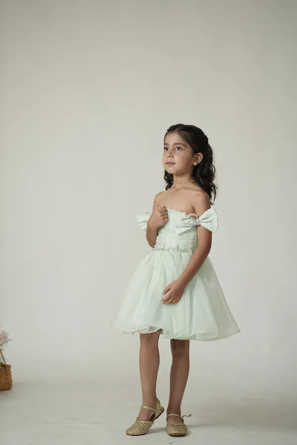 Green_Tulle_Premium_Dress_For_Kids