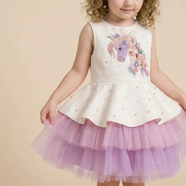 Multicolour_Tulle_Premium_Dress_For_Kids