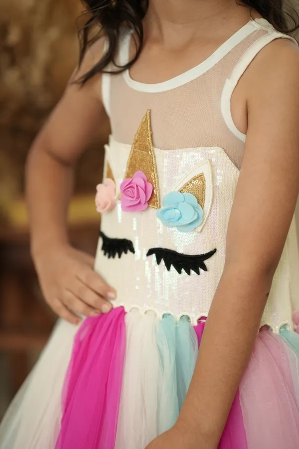 White_And_Pink_Tulle_Premium_Gown_For_Kids