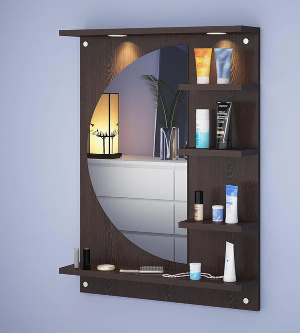 Rosebell_Wenge_Engineered_Wood_Led_Dressing_Mirror_For_Home_Decor
