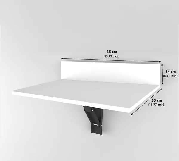 Rosebell_White_Engineered_Wood_Wall_Mounted_Folding_Table_For_Home_Decor