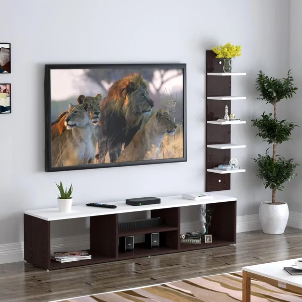 Rosebell_Wenge_And_White_Engineered_Wood_Tv_Unit_For_Home_Decor