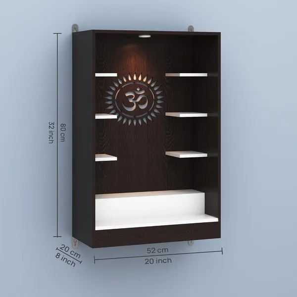 Rosebell_Wenge_And_White_Engineered_Wood_Wall_Temple_/_Mandir_For_Home_Decor