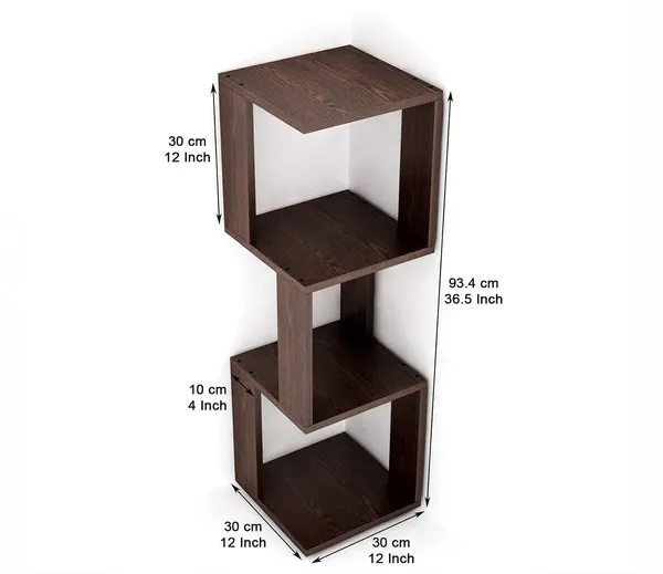 Rosebell_Wenge_Engineered_Wood_Corner_Wall_Shelf_For_Home_Decor
