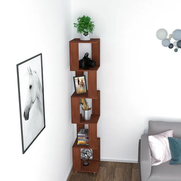 Rosebell_Walnut_Engineered_Wood_Corner_Floor_Standing_Shelf_For_Home_Decor