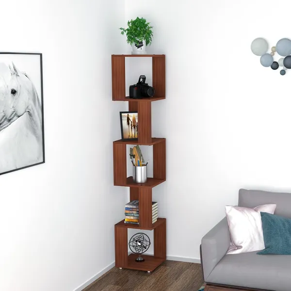 Rosebell_Walnut_Engineered_Wood_Corner_Floor_Standing_Shelf_For_Home_Decor