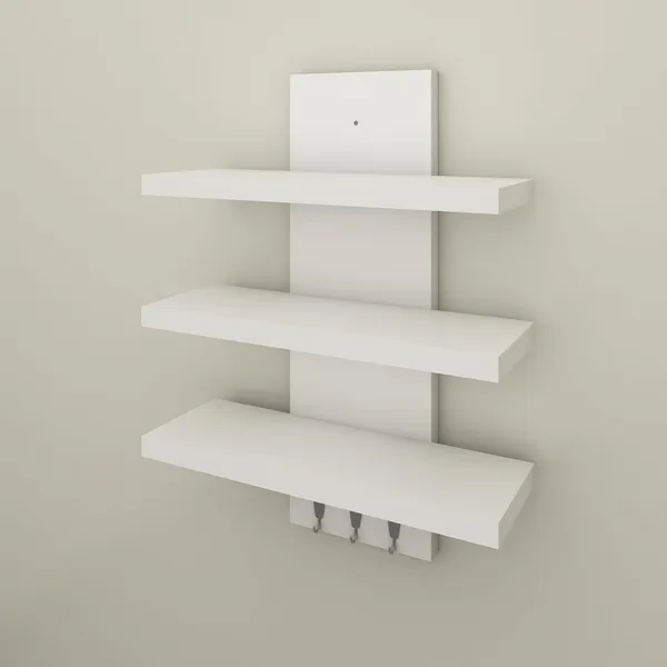 Rosebell_White_Engineered_Wood_Key_Holder_For_Home_Decor