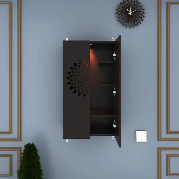 Rosebell__Wenge_Engineered_Wood_Wall_Temple_Shelf_For_Home_Decor