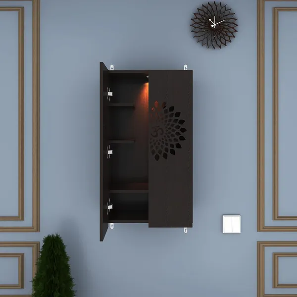 Rosebell__Wenge_Engineered_Wood_Wall_Temple_Shelf_For_Home_Decor