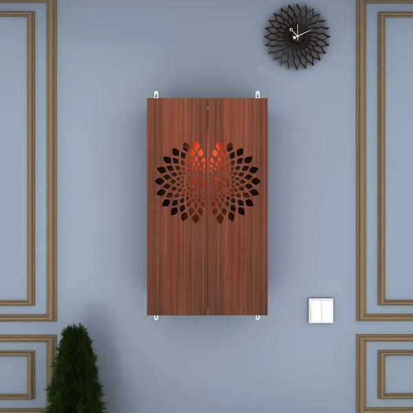 Rosebell_Walnut_Engineered_Wood_Wall_Temple_Shelf_For_Home_Decor