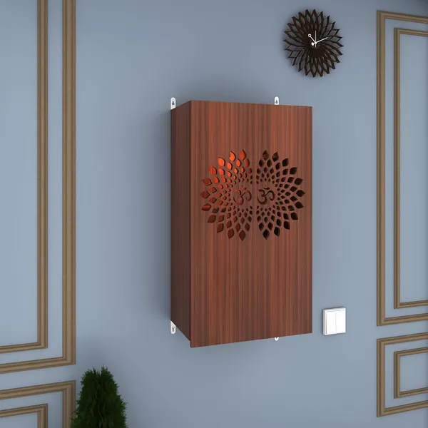 Rosebell_Walnut_Engineered_Wood_Wall_Temple_Shelf_For_Home_Decor