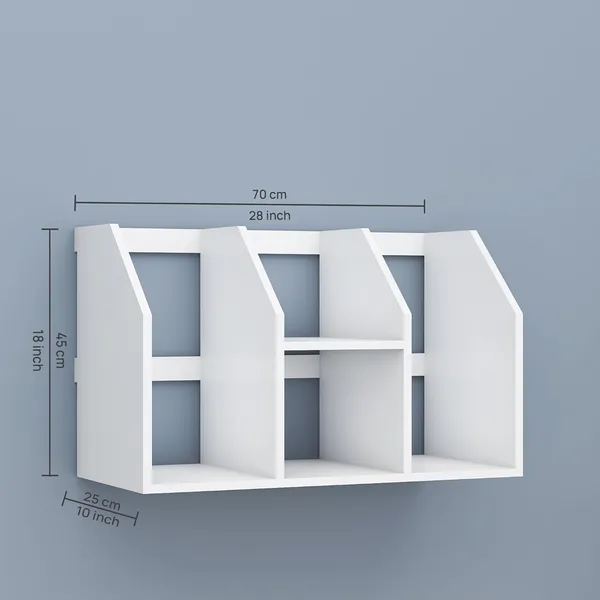 Rosebell_White_Engineered_Wood_Bookshelf_For_Home_Decor