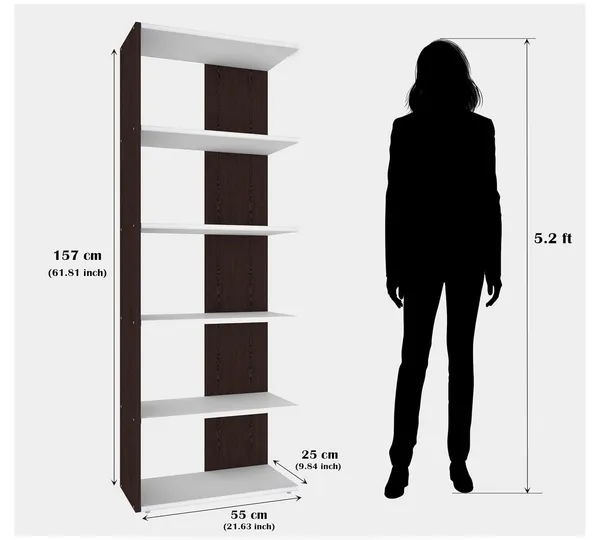 Rosebell__Wenge_Engineered_Wood_Bookshelf_For_Home_Decor