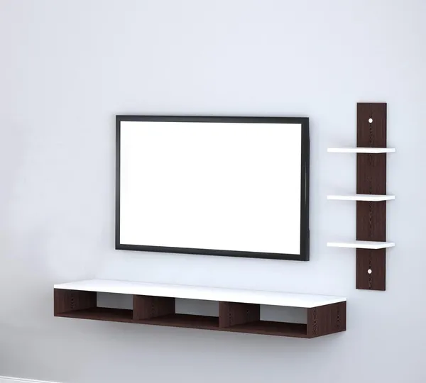 Rosebell_White_Wenge_Engineered_Wood_Tv_Unit_For_Home_Decor