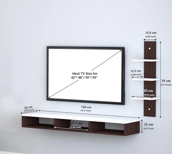 Rosebell_White_Wenge_Engineered_Wood_Tv_Unit_For_Home_Decor