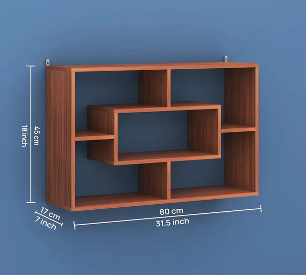 Rosebell_Walnut_Engineered_Wood_Wall_Shelf_For_Home_Decor