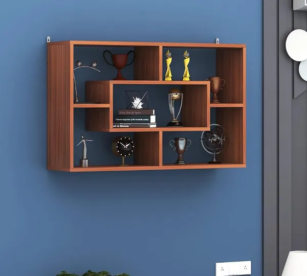 Rosebell_Walnut_Engineered_Wood_Wall_Shelf_For_Home_Decor