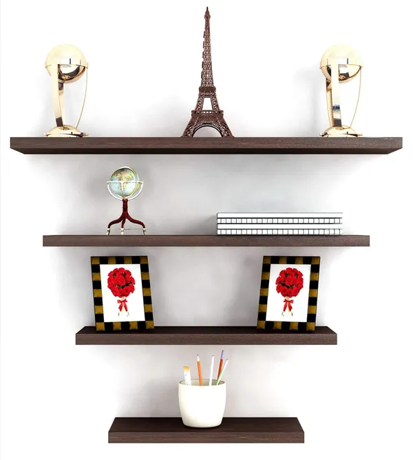 Rosebell__Wenge_Engineered_Wood_Wall_Shelf_For_Home_Decor