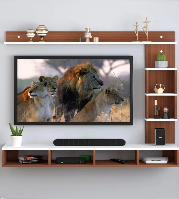 Rosebell_Walnut_White_Engineered_Wood_Tv_Unit_For_Home_Decor
