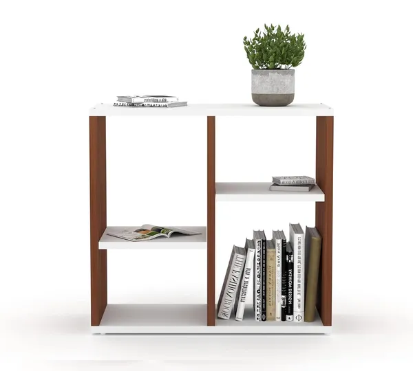 Rosebell__Walnut_White_Engineered_Wood_Side_Table_For_Home_Decor