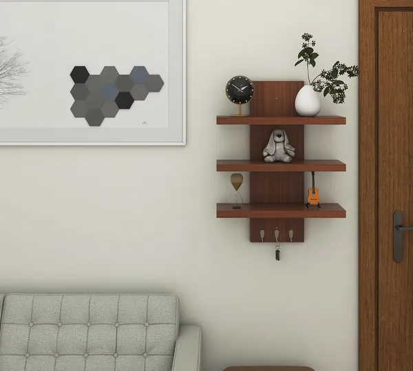 Rosebell_Walnut_Engineered_Wood_Key_Holder_For_Home_Decor