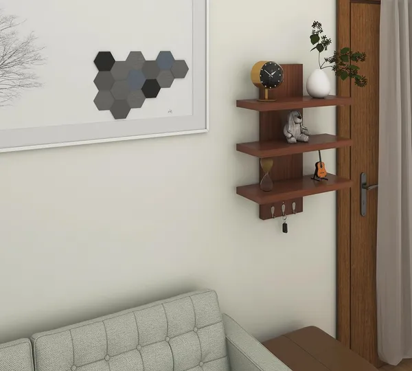 Rosebell_Walnut_Engineered_Wood_Key_Holder_For_Home_Decor
