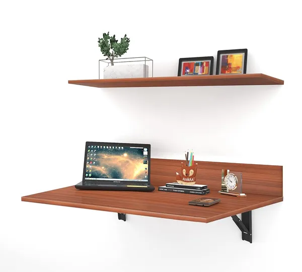 Rosebell_Walnut_Engineered_Wood_Wall_Mounted_Folding_Table_For_Home_Decor