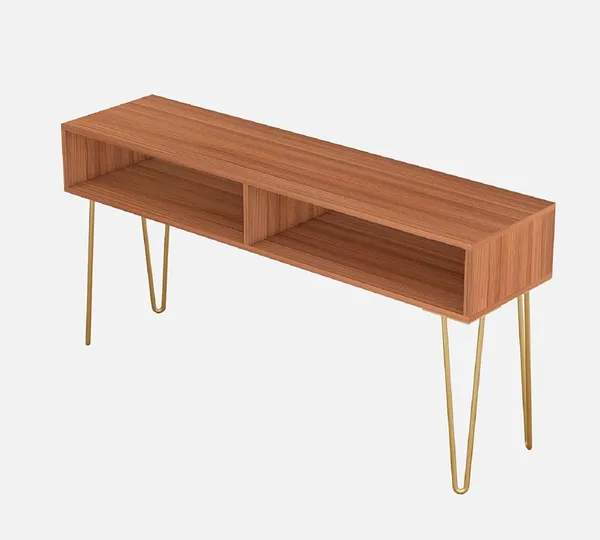 Rosebell_Walnut_Engineered_Wood_TV_Unit_with_Open_Storage_Shelves_&_Metal_Legs_for_Modern_Home_Decor
