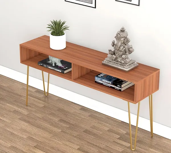 Rosebell_Walnut_Engineered_Wood_TV_Unit_with_Open_Storage_Shelves_&_Metal_Legs_for_Modern_Home_Decor