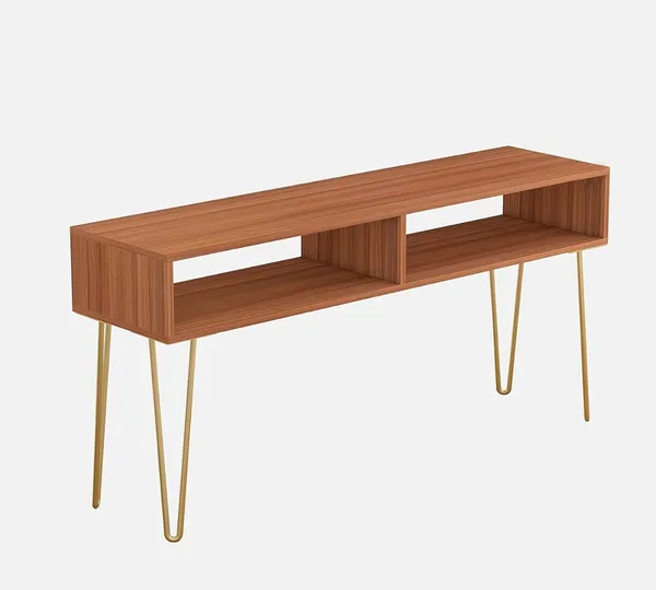 Rosebell_Walnut_Engineered_Wood_TV_Unit_with_Open_Storage_Shelves_&_Metal_Legs_for_Modern_Home_Decor