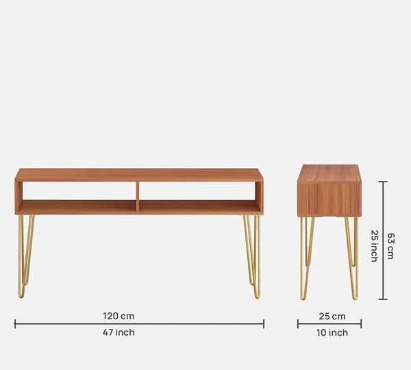 Rosebell_Walnut_Engineered_Wood_TV_Unit_with_Open_Storage_Shelves_&_Metal_Legs_for_Modern_Home_Decor