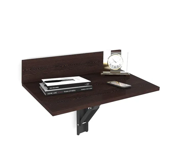 Rosebell_Wenge_Engineered_Wood_Wall_Mounted_Folding_Table_For_Home_Decor