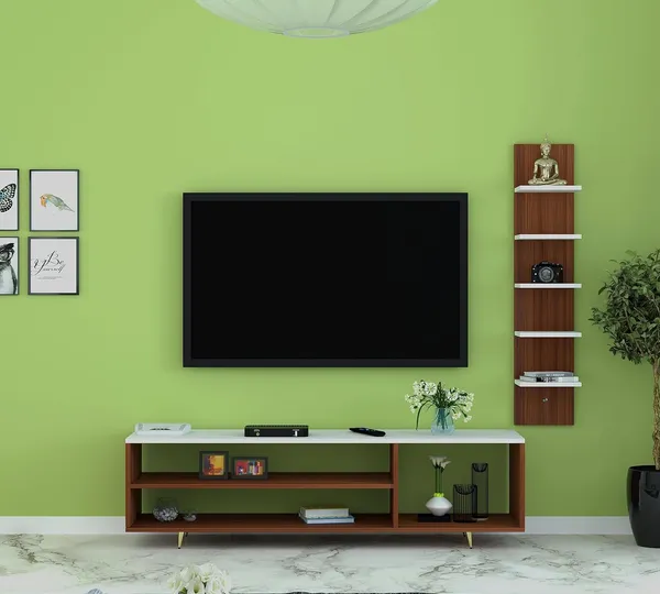 Rosebell_Walnut_White_Engineered_Wood_Tv_Unit_For_Home_Decor