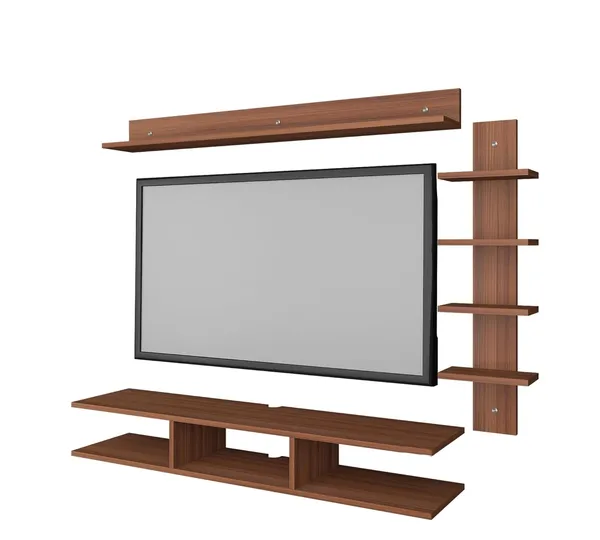 Rosebell__Walnut_Engineered_Wood_Tv_Unit_For_Home_Decor