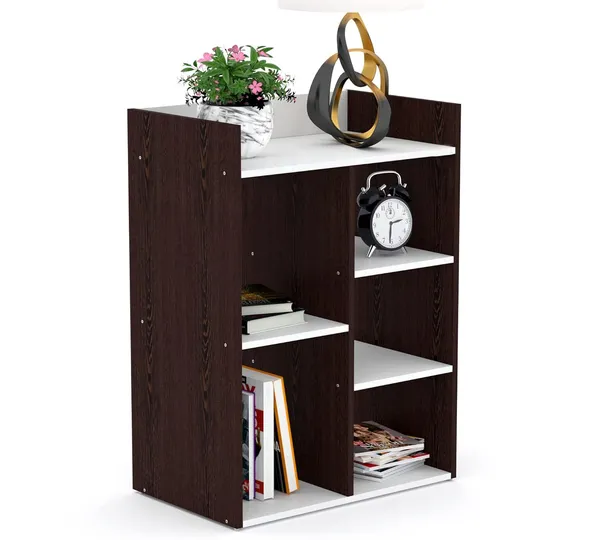 Rosebell_Wenge_And_White_Engineered_Wood_Side_Table_For_Home_Decor