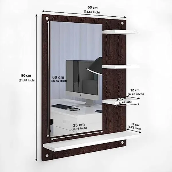 Rosebell_Wenge_And_White_Engineered_Wood_Dressing_Mirror_For_Home_Decor
