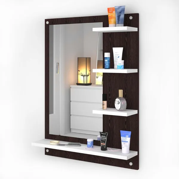 Rosebell_Wenge_And_White_Engineered_Wood_Dressing_Mirror_For_Home_Decor