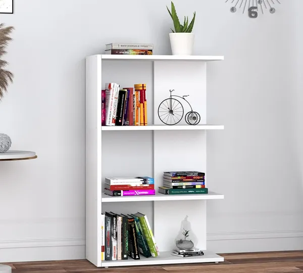 Rosebell_White_Engineered_Wood_Bookshelf_For_Home_Decor