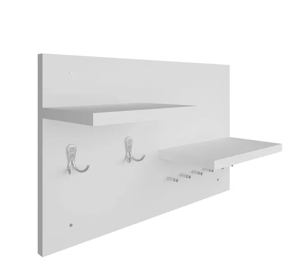 Rosebell_White_Engineered_Wood_Key_Holder_For_Home_Decor