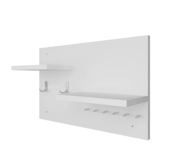 Rosebell_White_Engineered_Wood_Key_Holder_For_Home_Decor