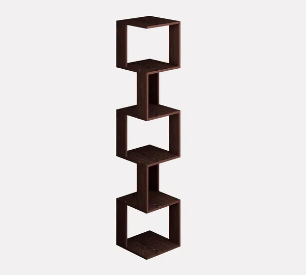 Rosebell_Wenge_Engineered_Wood_Corner_Floor_Standing_Shelf_For_Home_Decor