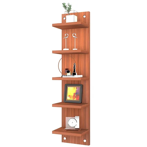 Rosebell_Walnut_Engineered_Wood_Wall_Mounted_Shelf_For_Home_Decor