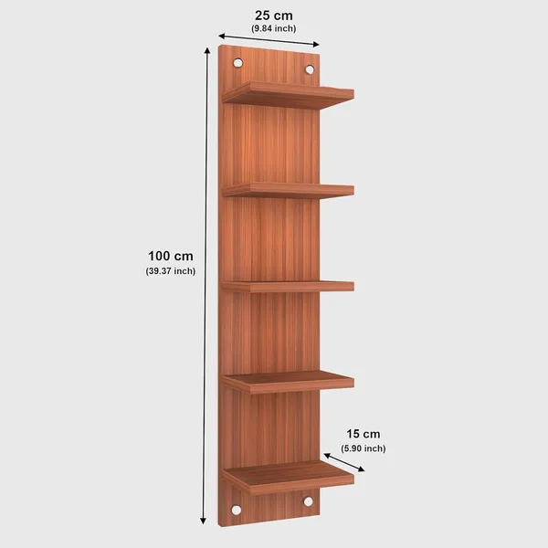 Rosebell_Walnut_Engineered_Wood_Wall_Mounted_Shelf_For_Home_Decor