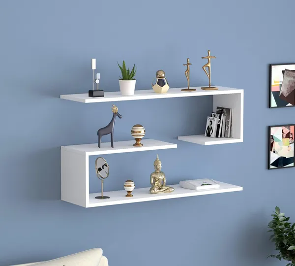 Rosebell_White_Engineered_Wood_Wall_Shelf_For_Home_Decor
